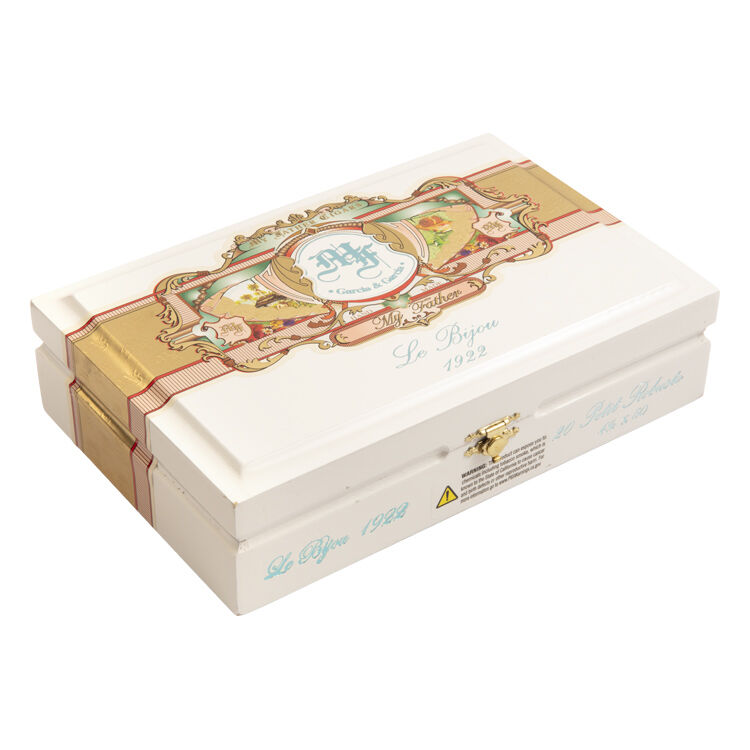 View product media MFLBPR20 My Father LB Petit Robusto Closed Box 2